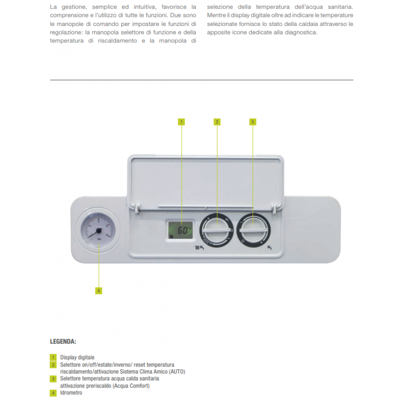 Boiler Beretta MYNUTE 24 CAI LX Cng open 20151436