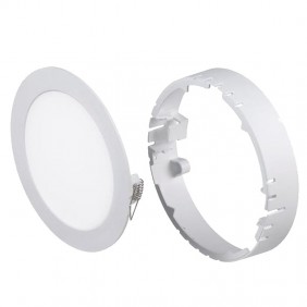 Leuchtturm Flachbild-runde blitz-20W 3000K mit frame STLED20WBC