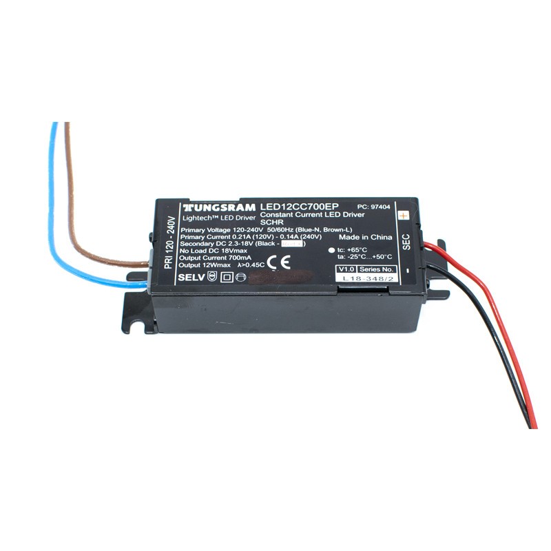 Alimentation pour Led de puissance latérale 10W 700mA 644940-67