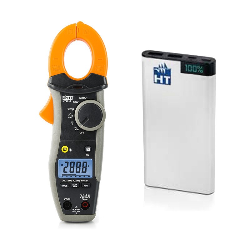 Promo Kit HT Stromzange HT9014 + Powerbank 10AH HP09014P