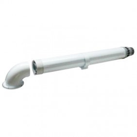 kit scarico aspirazione a parete per caldaie a condensazione Rinnai FOT-KS080-007