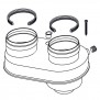 Sdoppiatore Aria Fumi per scaldabagni Rennai 80/80 FOT-HX060-A08
