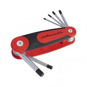 Set inbusschlüssel Intercable Rot 7401002