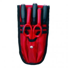 Pouch for electricians Intercable EUROMARIO Red 19122