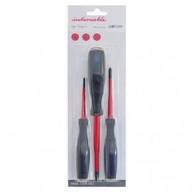 JEU de 3 Tournevis Croix Intercable FUTUR II 1399003