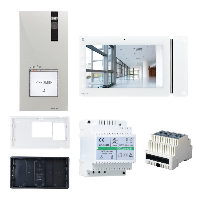 KIT Videoteléfono Comelit QUADRA Monofamiliar WI-FI VIP 8561X