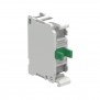 Contact auxiliaire Lovato Platine vis 1NO attaque LPXC10