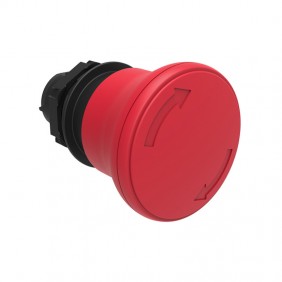 Setas de botón Rojo de rotación Lovato Platino LPCB6344