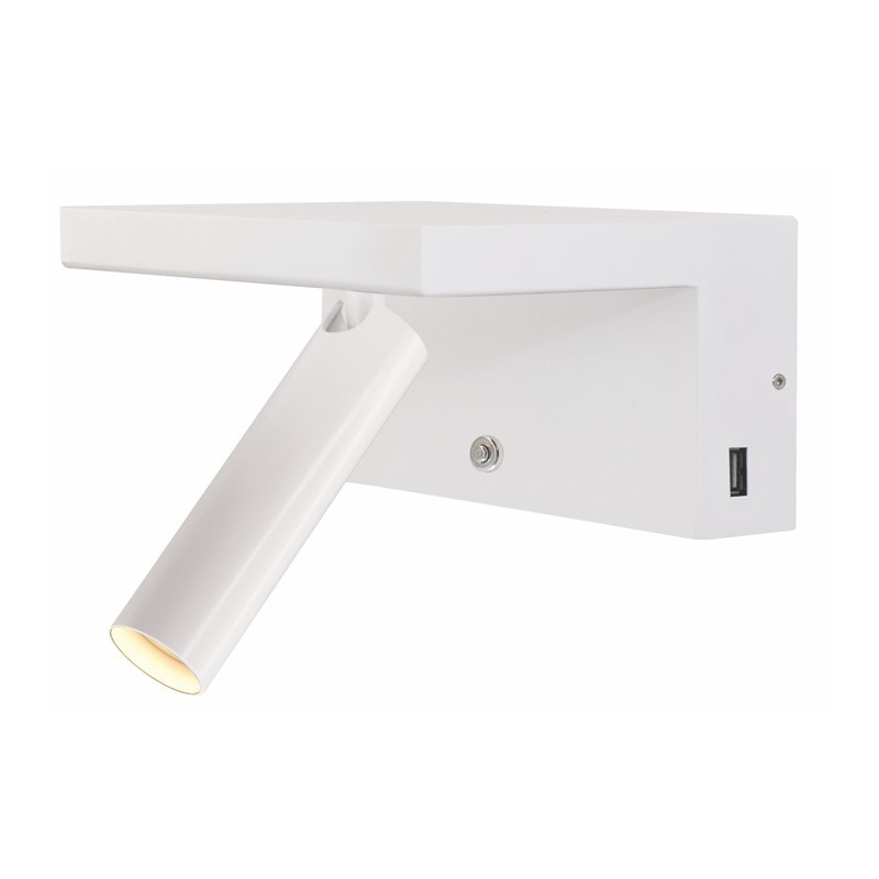 Wandleuchte Beneito Faure BEAM BLANCO 5W 2700K USB dimmbar 3958