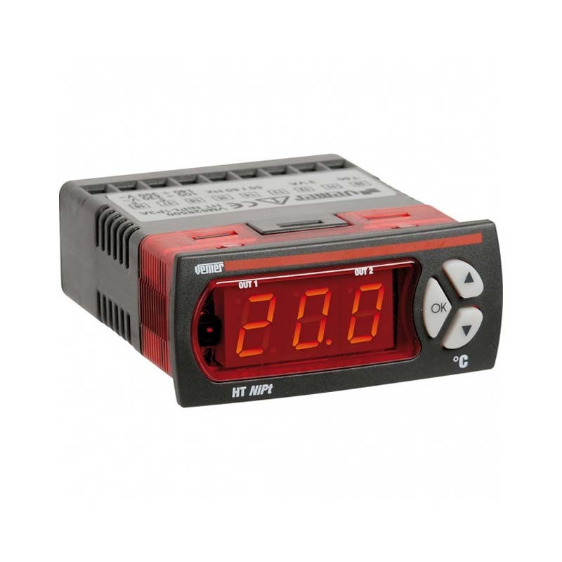 Termorregulador digital de panel Vemer HT NiPt-1P3D VM627700