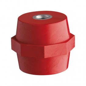 Isolant en Laiton Vemer H35 M6 couleur Rouge SA524600