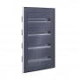 Bocchiotti Tableau encastré 72 modules de portes fumées IP40 B04959
