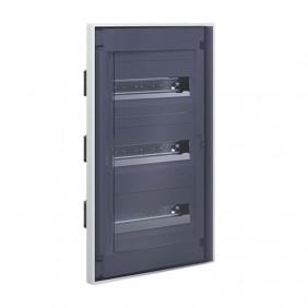 Bocchiotti built-in switchboard 36 smoked door modules IP40 B04957