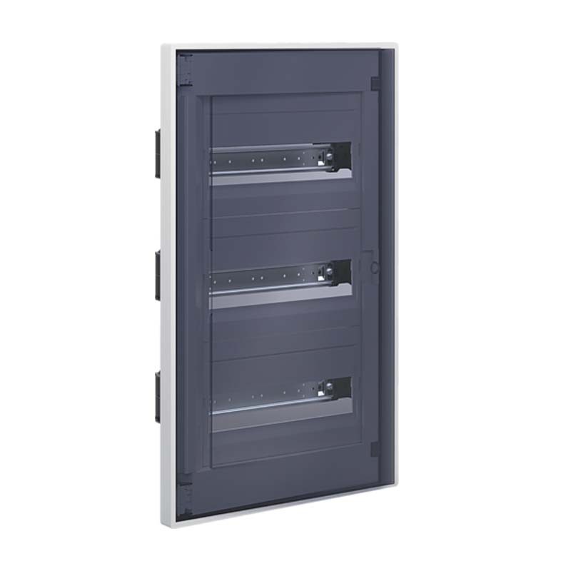 Bocchiotti built-in switchboard 36 smoked door modules IP40 B04957 Bocchiotti built-in switchboard 36 smoked door modules IP40 B04957