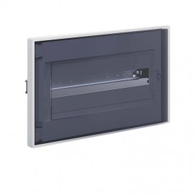 Bocchiotti Unterputz-Schaltschrank 18 Module Rauchtür IP40 B04955