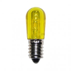 La luz de bulbo del LED Wimex 3LED E14 12V Amarillo 4500932