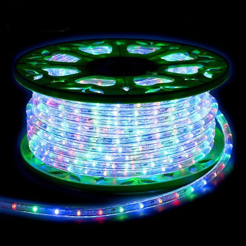 Tubo luminoso LED Natale Wimex Multicolor bobina da 45 metri 4502525X