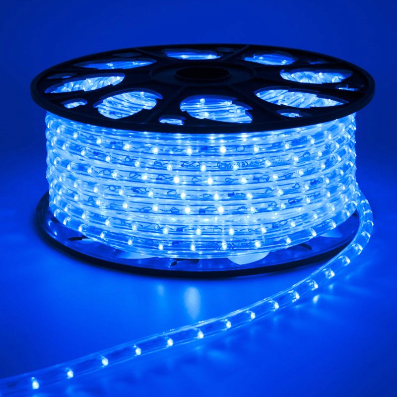 Lumière de tube de LED de Noël Wimex BLEU bobine 45 mètres 4502523X