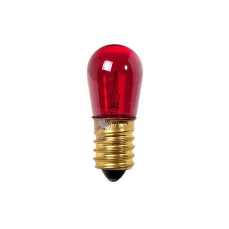 Lampadina illuminaria Wimex 5W attacco E14 14V Rossa 4500410
