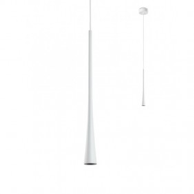 Suspension Refaire ITO 7W LED 3000K 18° 80 cm Blanc 01-1759