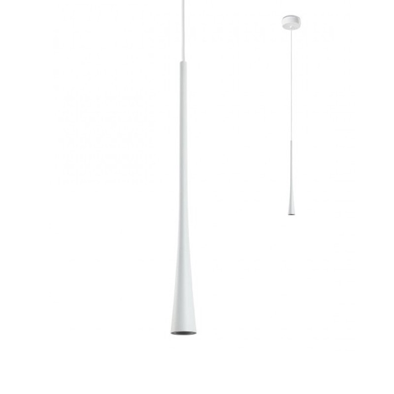 Sospensione Redo ITO 7W LED 3000K 18° 40cm Bianco 01-1753