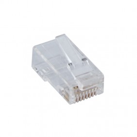 Fiche Fanton CAT6 FTP 8/8 RJ45 blindé 23729