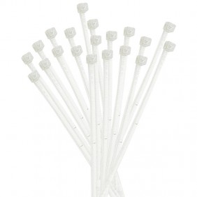 Cable Ties Elematic Plastic 200x2,6mm 100 pieces White 5207/CE