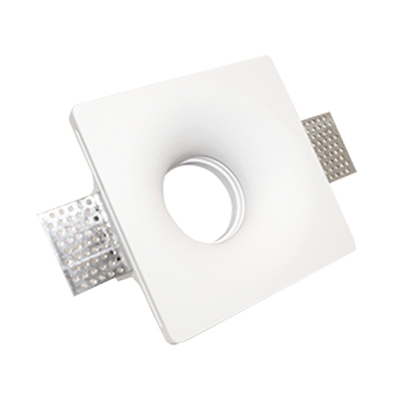 Projecteur de plâtre, nous pouvons fournir et de conseiller le carré pour lampes GU10 120x120mm 400954