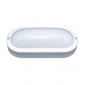 Plafoniera a Led Poliplast MARTHA 15W 4200K Ovale Bianca 400919B