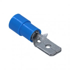 Capicorda Cembre ad innesto maschio 6,35X0,8 Blu BF-M608