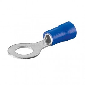 Capicorda ad Occhiello preisolato Cembre 2,5mm diametro 4mm Blu BF-M4