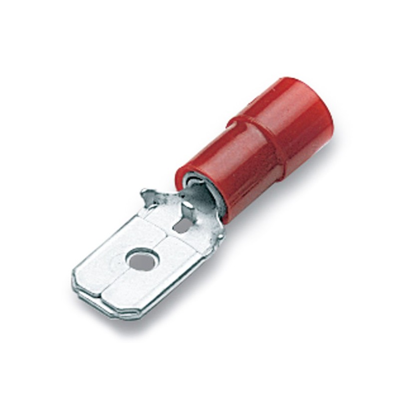 Kabelschuhe Dezember steckanschluss stecker 1,5 qmm 6,35X0,8 stück 100 RF-M608