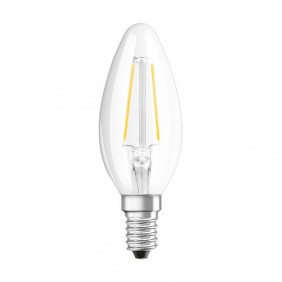 Osram 2.1W 2700K LED bombilla de filamento E14 PRCB25827CE1G6