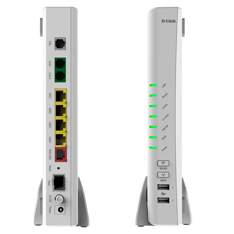 Modem D-Link Router with VoIP the VDSL/ADSL Wifi FTTH 870 DVA-5593