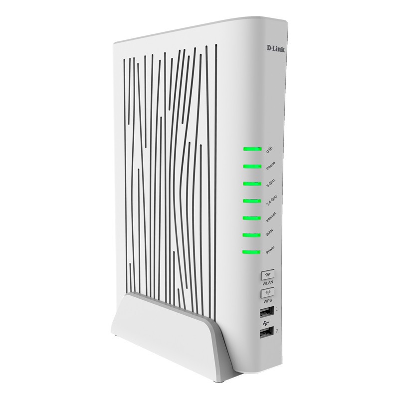 Modem D-Link Router with VoIP the VDSL/ADSL Wifi FTTH 870 DVA-5593