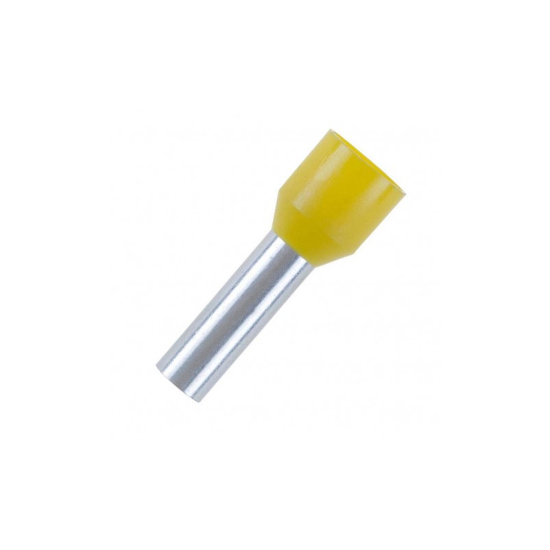 Tubetto Bm a boccola 70mmq Giallo confezione 50 pezzi 00519