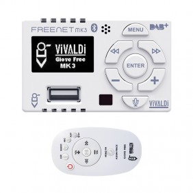 Dispositif de Vivaldi Jupiter STÉRÉO 25+25W RS48 FREENETMK3.W