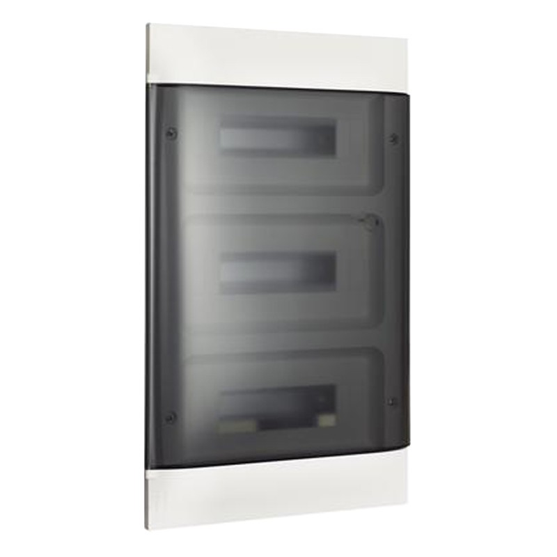 Flush-mounted switchboard Bticino Habita Line 36 Modules Smoke White E315P36D3
