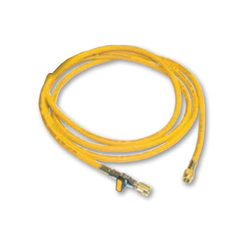 Tubo flessibile Tecnogas Giallo tra pompa e gruppo manometrico 11452