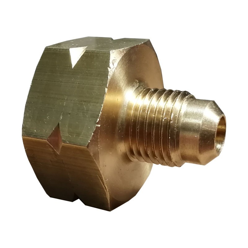 Raccordo sinistrorso Tecnogas per bombole di Gas R32 F x 5/16" SAE 11308