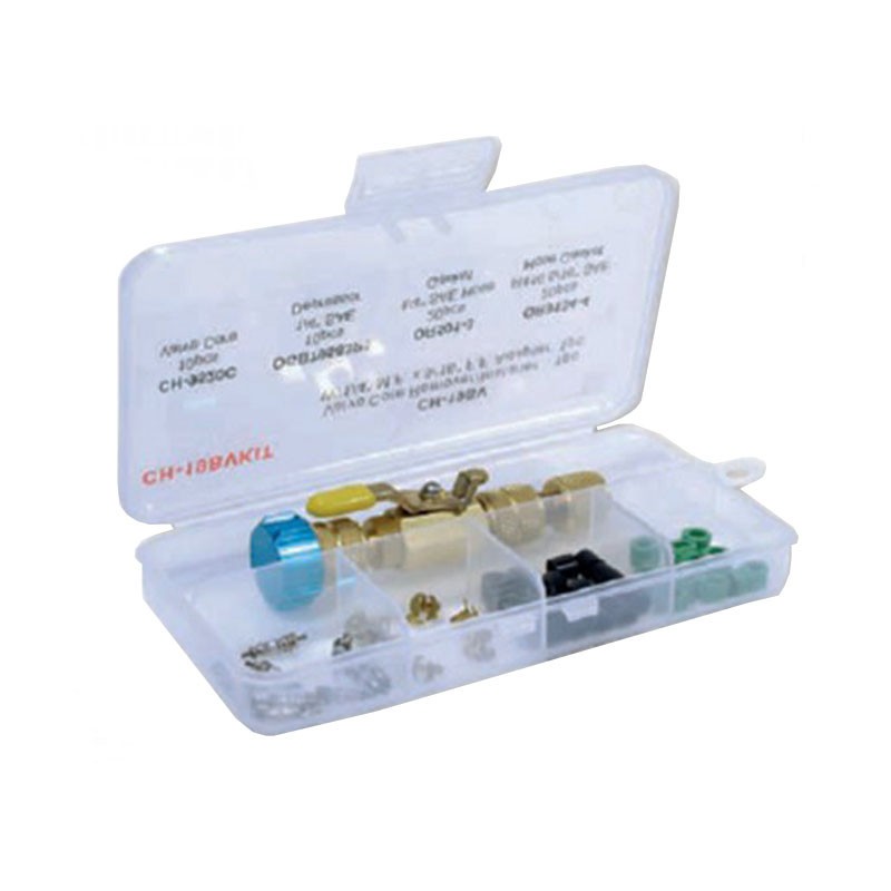 Kit completo Tecnogas di Estrattore e ricambi valvole di servizio 14152