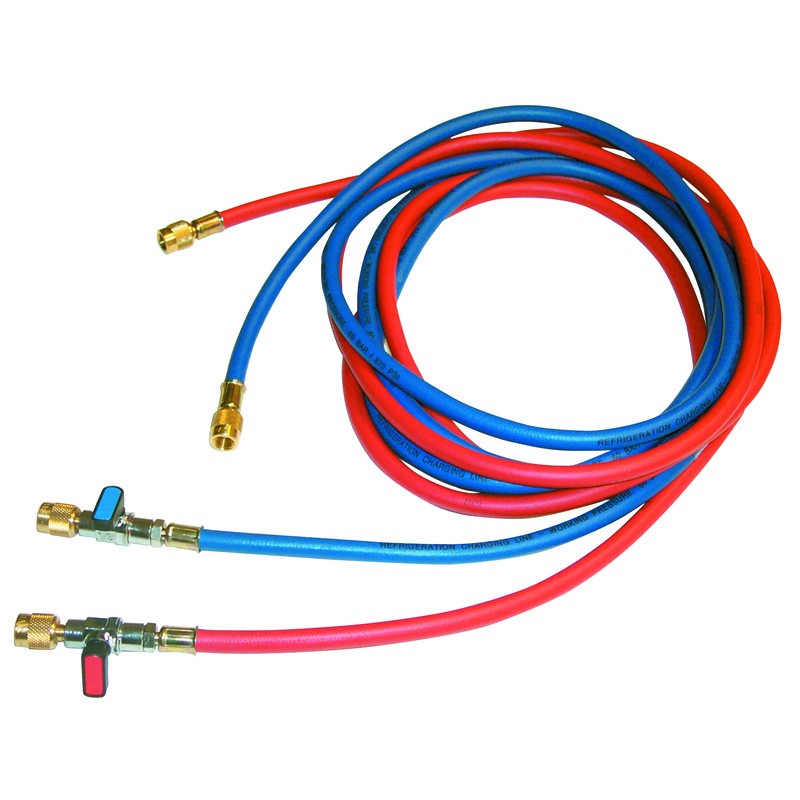 Manguera Azul Tecnogas de vacío y carga de aire acondicionado y 1/4x5/16 11447