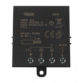 Módulo de relé de pulso Vimar 4 secuencias Quid 10A 03993