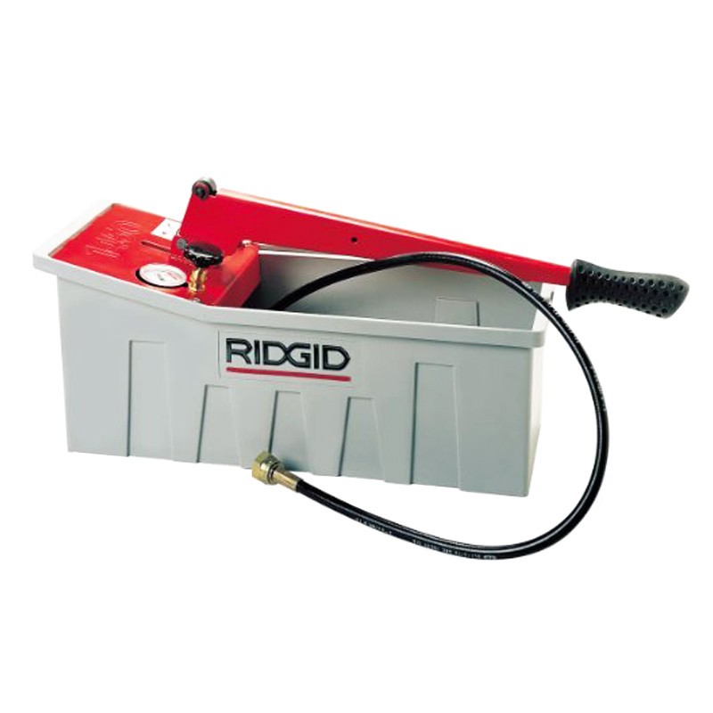 Pump pressure Test equipment Ridgid 1450 manual operation 50072