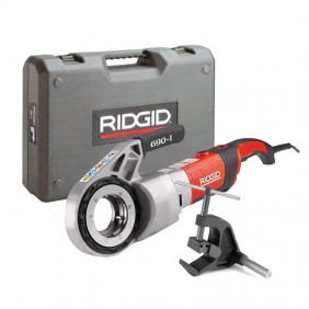 KIT de machine à fileter Ridgid 690I a des fils 6-50 mm avec des bras et de la zone de 44933