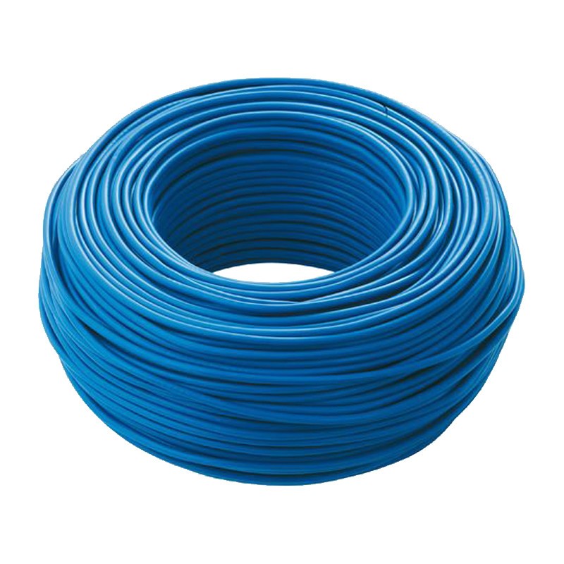 Cable FG17 1X6mmq 450/750V Blue 100 Metres