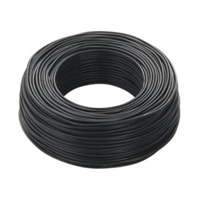 Cable FG17 1X4mmq 450/750V Black 100 Metres