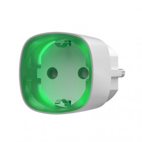Encaje Inalámbrico inteligente AJAX 2,5 KW Blanco AJ-SOCKET-W