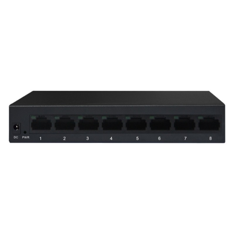 Commutateur de réseau Comelit 8-port gigabit IPSWN08N01A