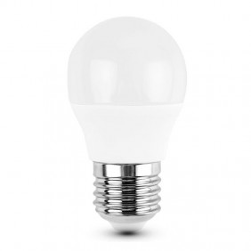 Bombilla LED esférica Duralamp 5W 6400K casquillo E14 CP4535CF